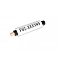 POZ-01 Halogen Free Wire Marker Profile, White